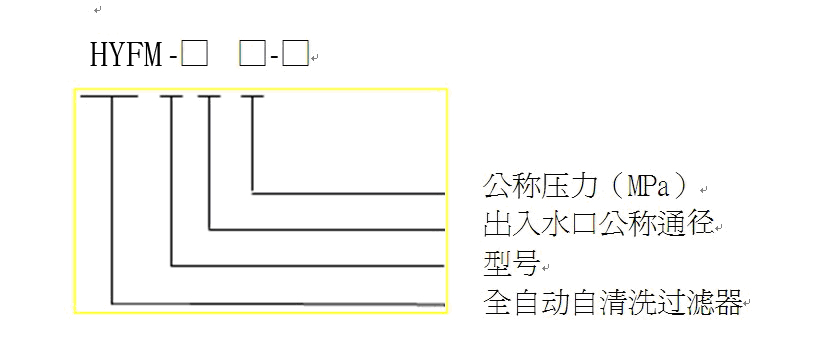 HY-YS全自動自清洗過濾器